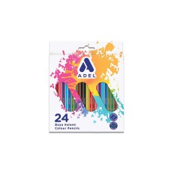 ADEL KURUBOYA 24 RENK TAM BOY KARTON KUT.365001