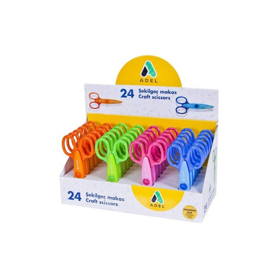 ADEL ŞEKİLGEÇ MAKAS 24LU 000001