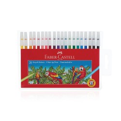 FABER KEÇELİ KALEM YIKANABİLİR 20 RENK 155120