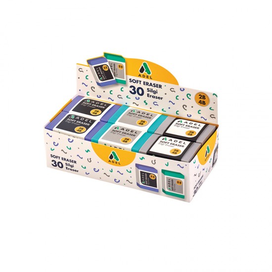 ADEL SİLGİ SOFT 30LU 2B/4B 000008
