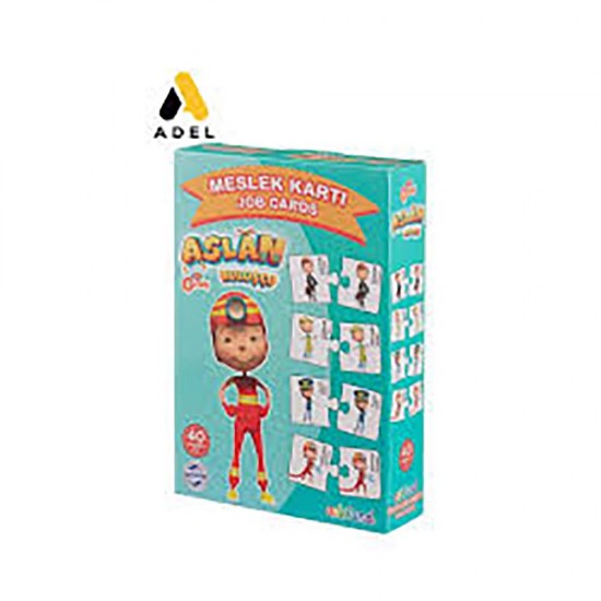 ADEL TRT ÇOCUK ASLAN MESLEK KARTLARI 000335
