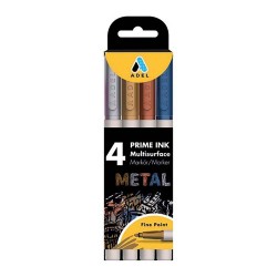ADEL PRİME INK MULTİSURFACE 4LÜ METALİK 000104