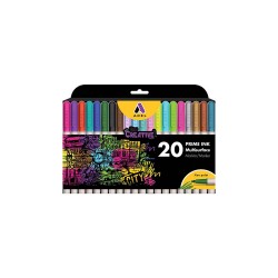 ADEL PRİME INK MULTİSURFACE 20Lİ KARMA 000107