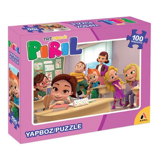 ADEL TRT ÇOCUK PUZZLE PIRIL 100 PRÇ 000508