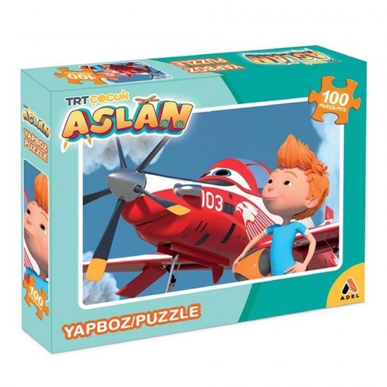 ADEL TRT ÇOCUK PUZZLE ASLAN 100 PRÇ 000509
