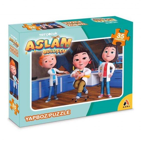 ADEL TRT ÇOCUK PUZZLE ASLAN 35 PRÇ 000511