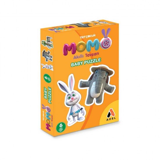 ADEL TRT ÇOCUK PUZZLE TAVŞAN MOMO BABY 000515