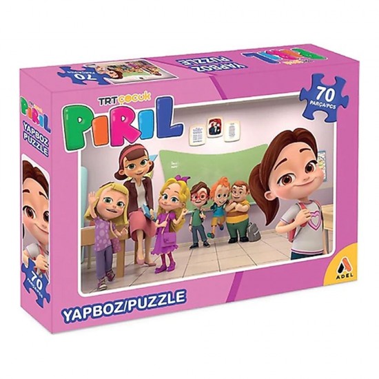 ADEL TRT ÇOCUK PUZZLE PIRIL 70 PRÇ 000520