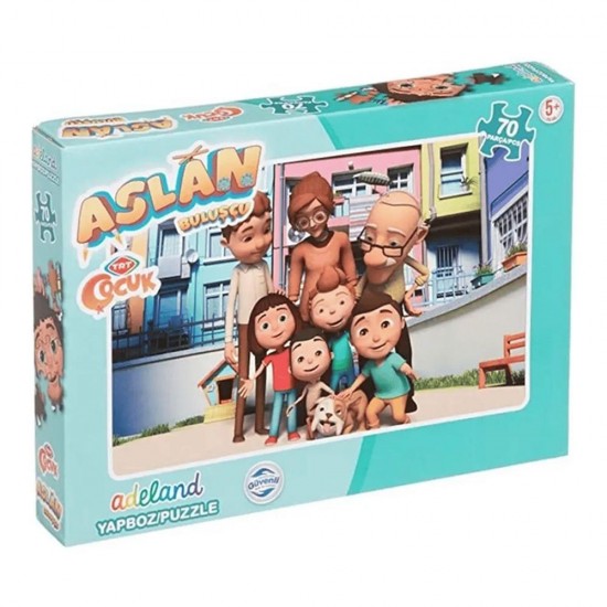 ADEL TRT ÇOCUK PUZZLE ASLAN 70 PRÇ 000521