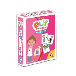 ADEL TRT ÇOCUK PUZZLE ELİF VE ARKADAŞLARI MESLEKLER 000536