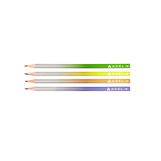 ADEL MASH PASTEL KURŞUN KALEM HB 72Lİ 000038