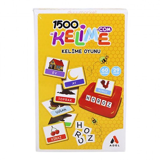 ADEL 1500 KELİME KELİME OYUNU 000581