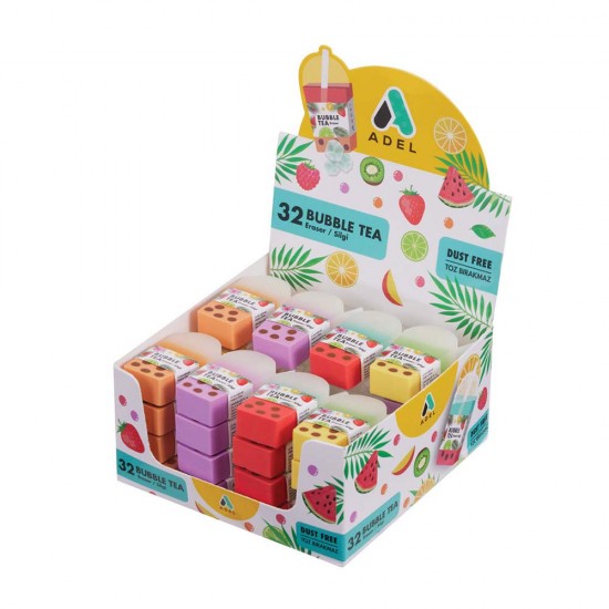 ADEL BUBBLE TEA SİLGİ 32LI 000071