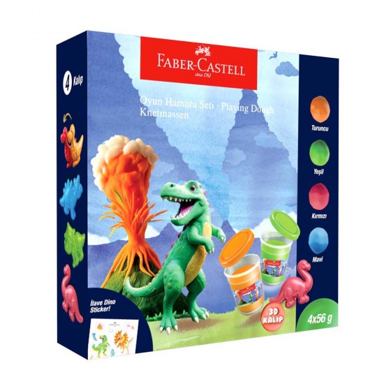 FABER OYUN HAMURU SETİ DİNO 000047