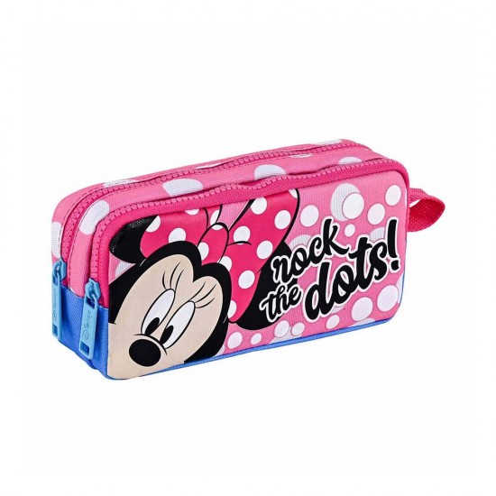 OTTONYA 000169-48643 MINNIE MOUSE KALEM ÇANTASI DUE-RX DOTS