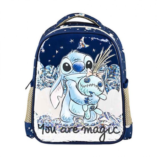 OTTONYA 000026-49123 DISNEY STITCH ANAOKULU ÇANTASI BRICK MAGIC