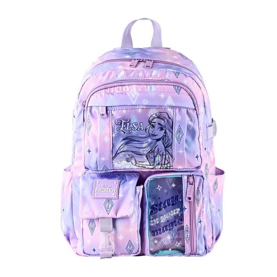OTTONYA 000188-49294 DISNEY FROZEN İLKOKUL ÇANTASI CHARM-LX ELSA
