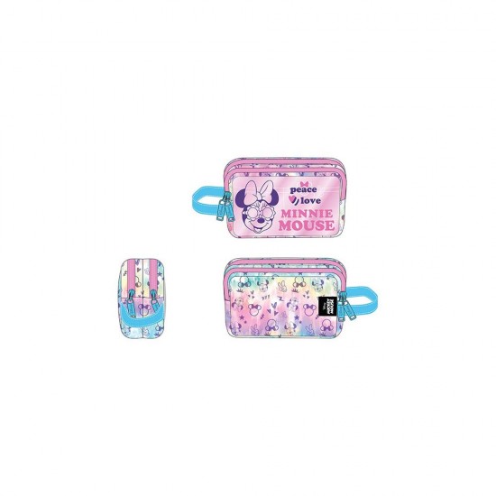 OTTONYA 000178-49325 MINNIE MOUSE KALEM ÇANTASI CHARM-LX PEACE