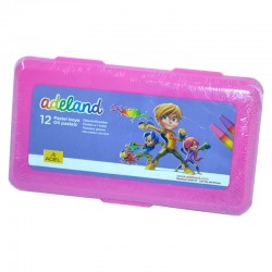 ADELAND PASTEL BOYA 12 RENK PP KUTU PEMBE 835000