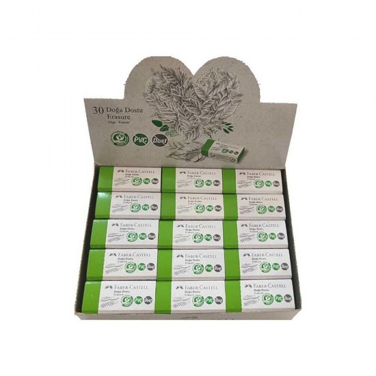 FABER DOĞA DOSTU SİLGİ DUSTFREE PVC FREE 30 187354