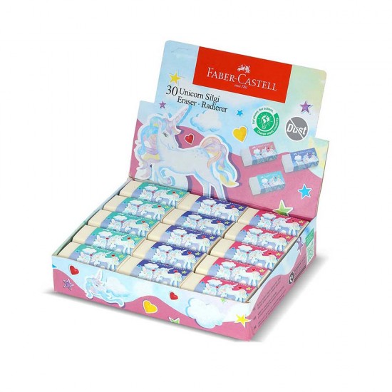FABER UNİCORN SİLGİ DUST FREE 30LU 187731