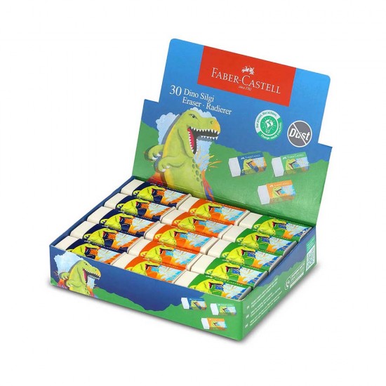 FABER DİNO SİLGİ DUST FREE 30LU 187732