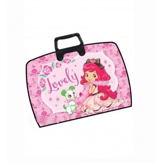 ABKA ART COLLEGE PROJE ÇANTASI 28X38 ÇİLEK KIZ