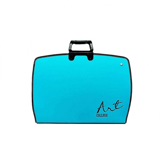 ABKA ART COLLEGE PROJE ÇANTASI 28X38 TURKUAZ