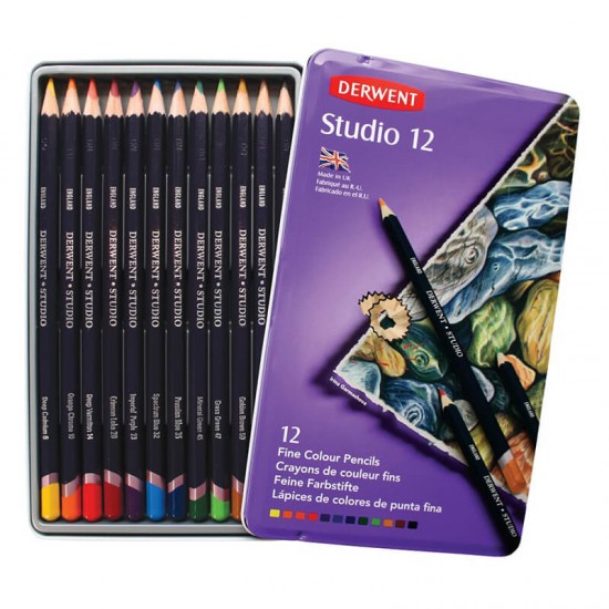 DERWENT 32196 STUDIO 12Lİ TENEK KT