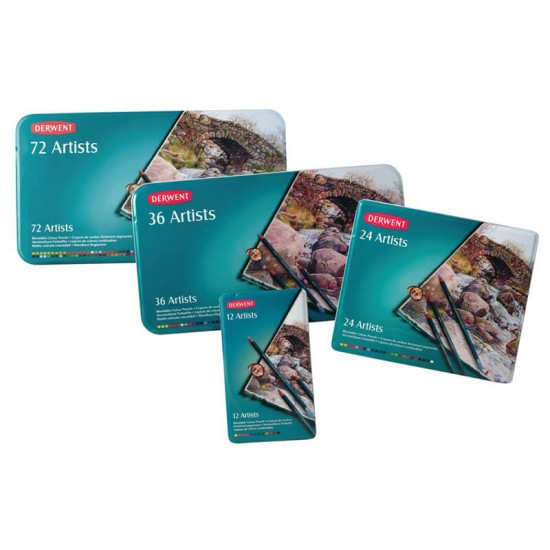 DERWENT DW32092 ARTİSTS 12Lİ TENEKE KT