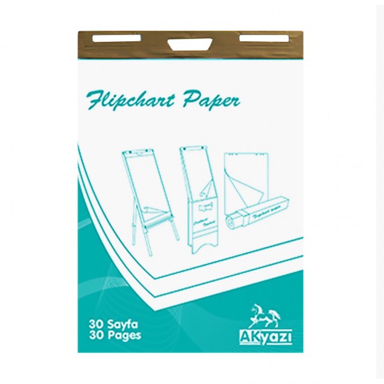 AKYAZI 0024 FLİPCHART KAĞIDI 25Lİ