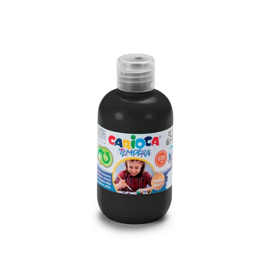 CARİOCA KO4024/02 TEMPERA BOYA YIKANABİLİR 250ML SİYAH