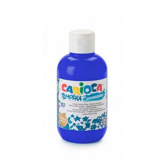 CARİOCA KO 024/17 TEMPERA BOYA YIKANABİLİR 250ML K.MAVİ