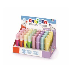 CARİOCA 43184 PASTEL+FOSFORLU İŞARETLEME KALEMİ 32Lİ KT 8 RENK