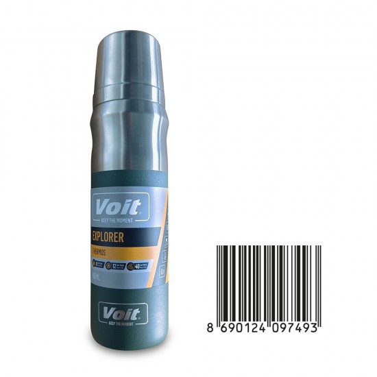 VOİT 40065/069 THERMOS EXPLORER 650ML YEŞİL