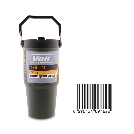 VOİT 34060/069 THERMOS CHILL İCE 600ML YEŞİL