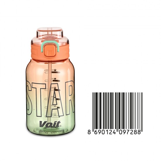 VOİT 40080/068 TRİTAN STAR SULUK 800ML TURUNCU-YEŞİL