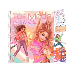TOPMODEL DANCE COLOURİNG BOOK