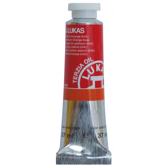 LUKAS TERZİA LT37-0562 YAĞLI BOYA 37ML KADMİUM ORANGE