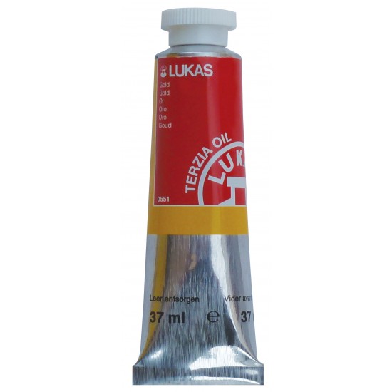 LUKAS TERZİA LT37-0551 YAĞLI BOYA 37ML ALTIN