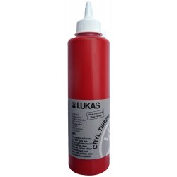 LUKAS TERZİA LT500-4872 AKRİLİK BOYA 500ML KODMİUM A.KIRMIZI