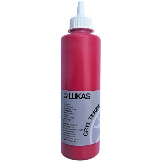 LUKAS TERZİA LT500-4874 AKRİLİK BOYA 500ML K.KODMİUM KIRMIZI