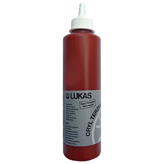 LUKAS TERZİA LT500-4909 AKRİLİK BOYA 500ML TERRA Dİ SİENNA