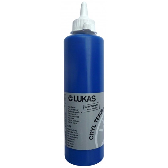 LUKAS TERZİA LT500-4926 AKRİLİK BOYA 500ML KOBALT MAVİ