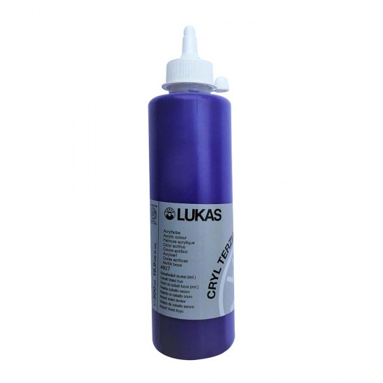 LUKAS TERZİA LT500-4927 AKRİLİK BOYA 500ML K.KOBALT VİOLET