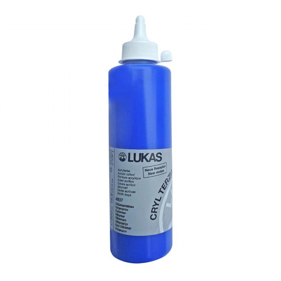 LUKAS TERZİA LT500-4937 AKRİLİK BOYA 500ML ULTRA MARİNE