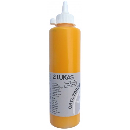 LUKAS TERZİA LT500-4824 AKRİLİK BOYA 500ML HİNT SARISI