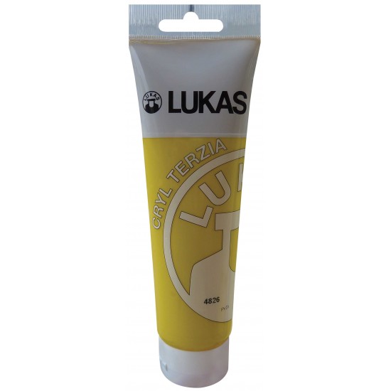 LUKAS TERZİA AKRİLİK BOYA 125ML KADİUM A.SARI
