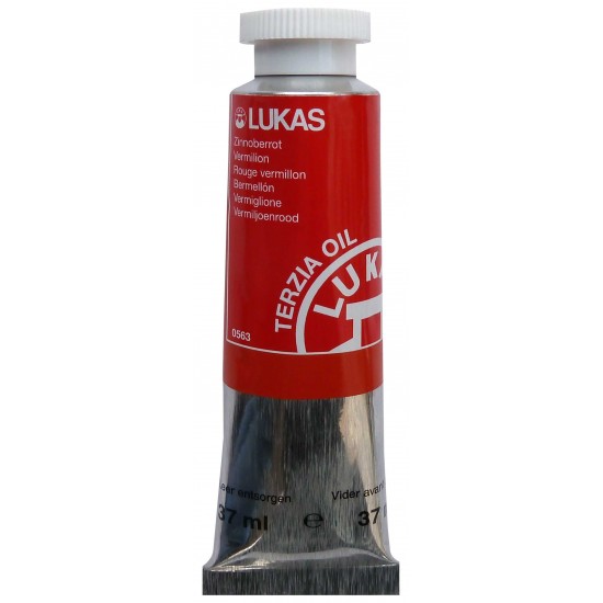 LUKAS TERZİA LT37-0563 YAĞLI BOYA 37ML VERMİLİON