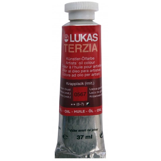 LUKAS TERZİA LT37-0567 YAĞLI BOYA 37ML ALİZARİN CRİMSON